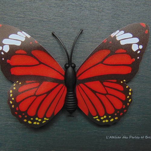 Papillon aimant en 3 d - magnet - 7 cm x 4,6 cm 