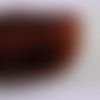 80 m de cordon de coton cire brun chocolat 1mm 