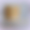Cordon de coton cire beige 2 mm 