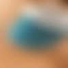 Cordon élastique turquoise