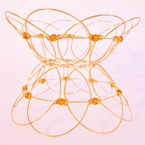 Mandala - couleur ambre