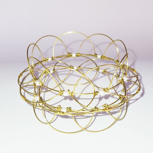 Mandala - couleur nacré