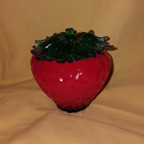 Bonbonnière "fraise"