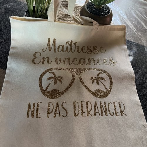 Tote bag maîtresse