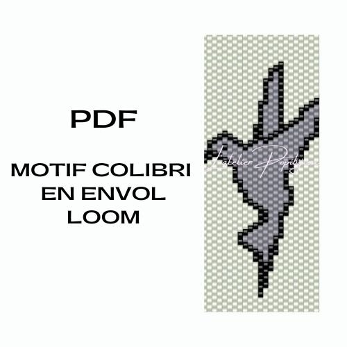 Grille de tissage peyote  motif vache brune. pdf