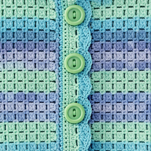 Gilet "océan turquoise"