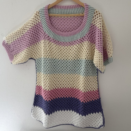 Pull  "arc en ciel"
