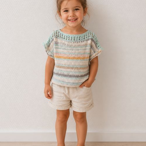 Pull enfant  "calin de coton"
