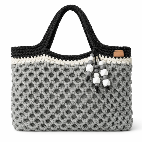 Sac gris bohème