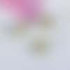 Perle ab jaune clair transparent 16 x 10mm