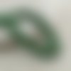Perles en bois rond vert pastèque 10mm - x5