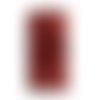 Pendentif paillette rectangle rouge 41 x 21mm | 9559