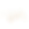 Boucles d’oreilles crochets plaqué or 14k 17 x 15 mm – x2