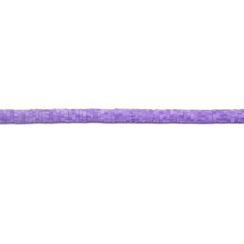 Perles heishi katsuki ronde violet 4mm - x50 | 12300