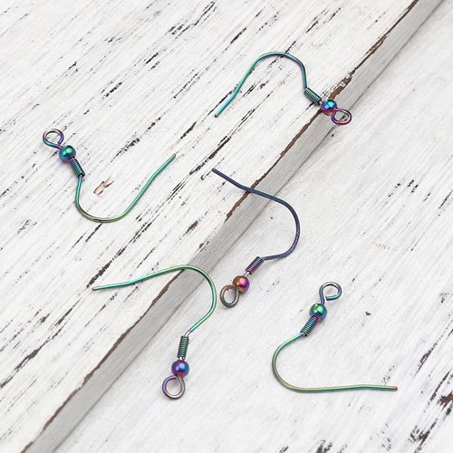 Boucles d’oreilles acier inoxydable 22mm – x2