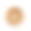 Boutons en bois naturelle handmade 15 mm - x5