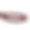 Perles en verre rouge à facettes 4 mm - x10 | 12684