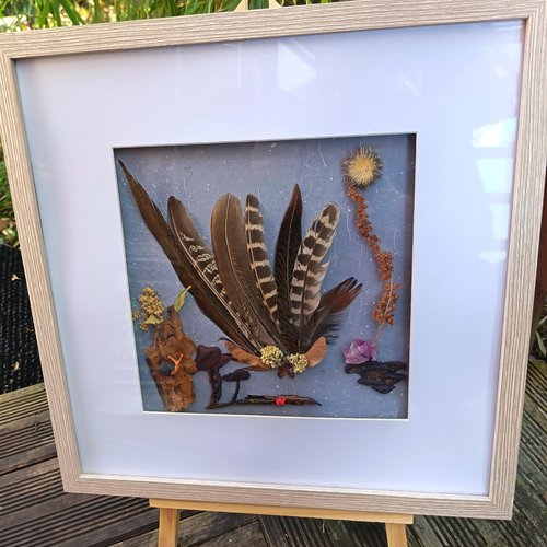 L’envol sylvestre – tableau nature et poésie