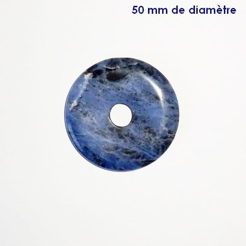 Donut 50 mm en sodalite