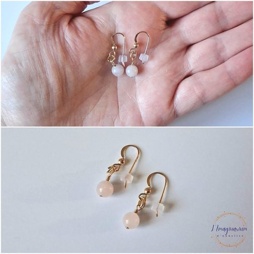 Boucles d'oreilles amantine