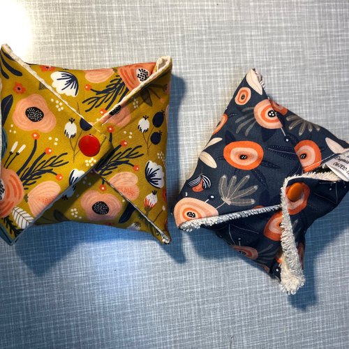 Pochette à savon origami