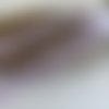 Guipure, dentelle, 20 mm de large, de fabrication anglaise, en polyester, couleur lilas, neuve, vendue au mètre
