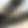 Dentelle raffinée, en coton noir, large de 38 mm, d'un atelier de france, habillement, déco, au mètre