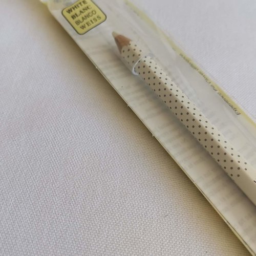 Crayon de marquage clover, blanc, référence 5000, vente à l'unité