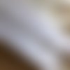 Biais replié en lin, 100 %, de couleur blanche, 20 mm de large, 20/10/10 mm, vente au mètre linéaire