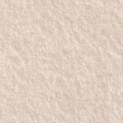 Feutrine de laine 20 %, et rayonne, couleur lin blanc, 22.5/30 cm, cinnamon patch, vente par unité