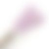 Fil sashiko, les pastels du printemps, de marque olympus, coloris rose sorbet, échevette de 40 mètres, vente à l'unité