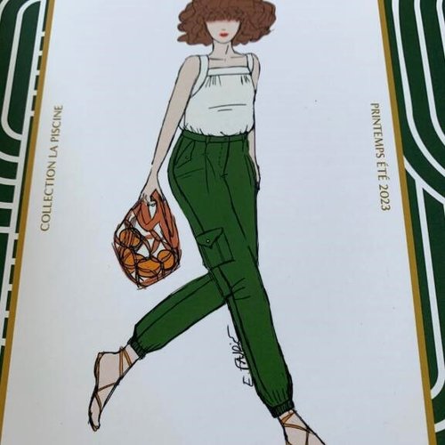 Patron couture, de la maison fauve, pantalon tremplin, femme, niveau "avancé", vente à l'unité