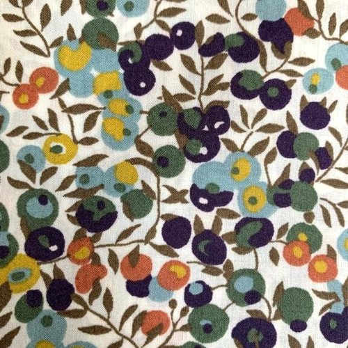 Tissu liberty fabrics tana lawn® wiltshire, olive, en coton, vente par 25 cm sur 136 cm de laize