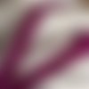 Ruban de velours, en polyester, de couleur aubergine, large de 9 mm, vente au mètre linéaire