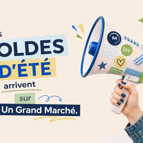 Soldes d'été en préparation !  effectives du 24 juin 8 h au 21 juillet 23h59
