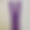 Fermeture à glissière ykk invisible et robuste, 2 cm de large, 24 cm de long, 20 cm de zip, violette, neuve, eu