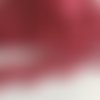 Dentelle, en coton, de couleur rose groseille, du puy en velay, de 2 cm de large, neuve, au mètre