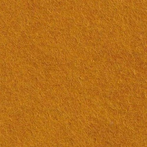Feutrine de laine mérinos et rayonne, de couleur "courge", 22.5/30 cm, de la maison cinnamon patch, à l'unité