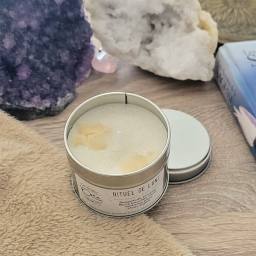 Bougie rituel de lune - connexion aux astres