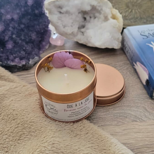 Bougie ôde à la joie - ambre