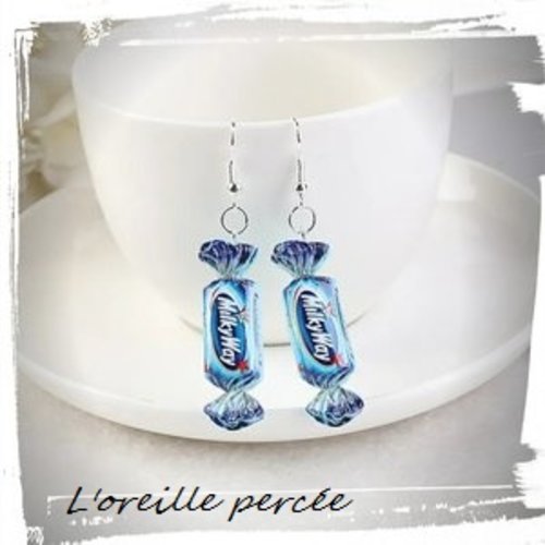 Boucle d'oreille bonbon