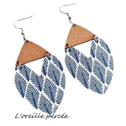 Boucle d'oreille ethnique