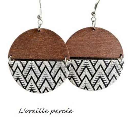 Boucle d'oreille ethnique