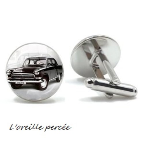 Boutons de manchette voiture ancienne