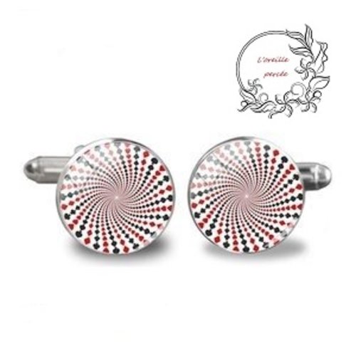 Boutons de manchette carte à jouer