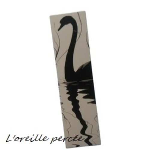 Marque page/signet motif cygne