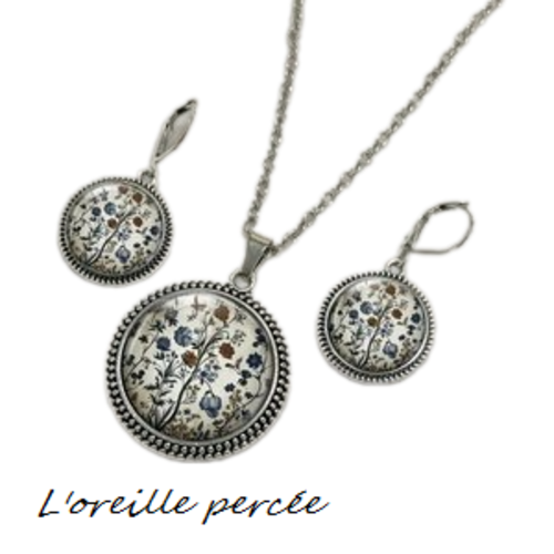 Parure fleurie