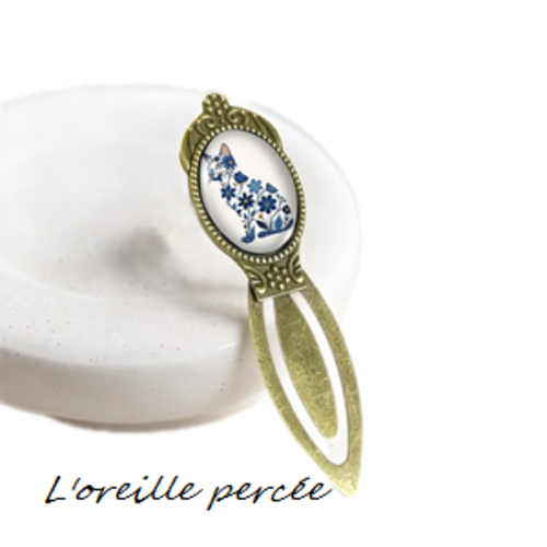 Marque page chat