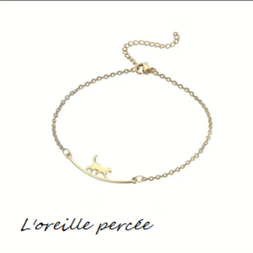 Chaîne de cheville petit chat