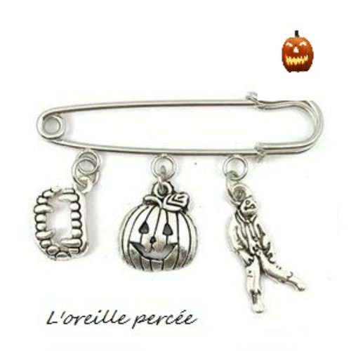 Broche épingle thème  "halloween"